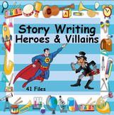 WRITING A STORY - HEROES & VILLAINS - MASSIVE 41 FILES