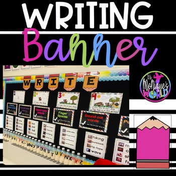 WRITING BANNER (write) by Its MoNiques World | TPT