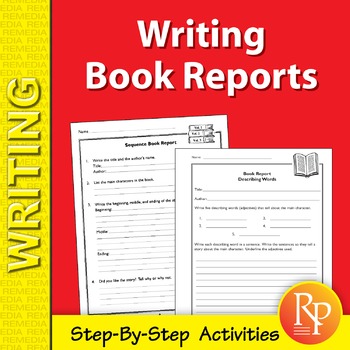 Preview of WRITING BOOK REPORTS: Step-by-Step: Mystery, Science, Biography & Oral Reports