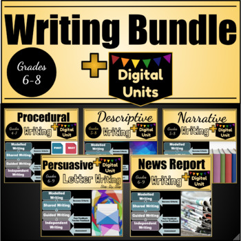 Preview of WRITING BUNDLE!