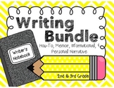 WRITING BUNDLE Informational, How-To, Personal Narrative, 
