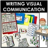 WRITING CLASS visual communication icons and pictures for 