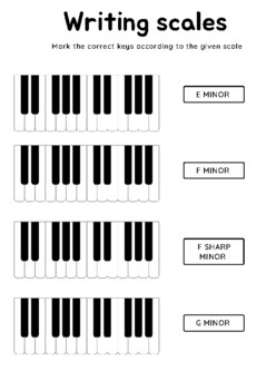 practica musica writing scales