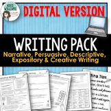 WRITING - Narrative, Persuasive, & Descriptive Writing Bun