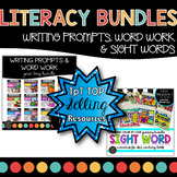 WRITING PROMPTS | COLOR BY SIGHT WORDS | DISTANCE LEARNING