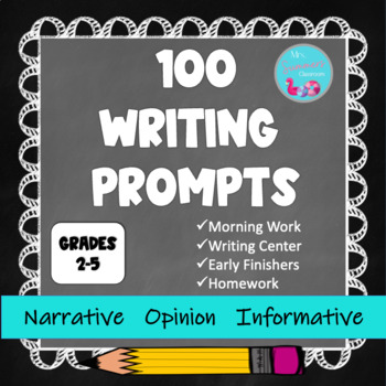 WRITING PROMPTS GRADE 2-5 by Mrs Summers Free | Teachers Pay Teachers
