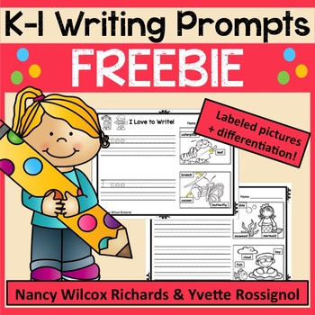 WRITING PROMPTS FREEBIE by Nancy Wilcox Richards | TpT