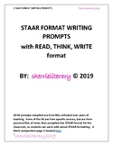 DIGITAL FRIENDLY WRITING PROMPTS -- STAAR FORMATTED -- FOR