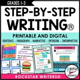 Primary Writing Curriculum | Interactive Notebook | Print 