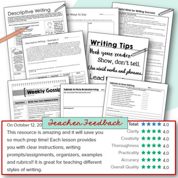descriptive and expository writing