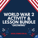 WW2 Activity & Lesson Bundle