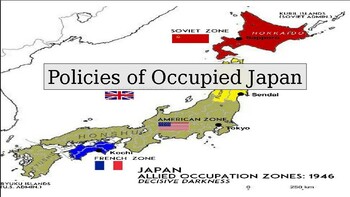 Preview of WW2. Policies of Occupied Japan. PowerPoint DBQ