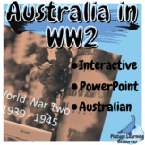 Australia in WW2 Year 9 and 10 History PowerPoint Australi