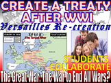 WWI Create A Peace Treaty (Group Project) Versailles Recreation