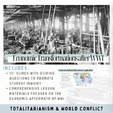 WWI Economic Aftermath & Global Shifts: Interactive Lesson Plan