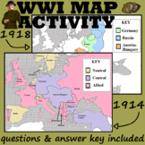 WWI Map Activity
