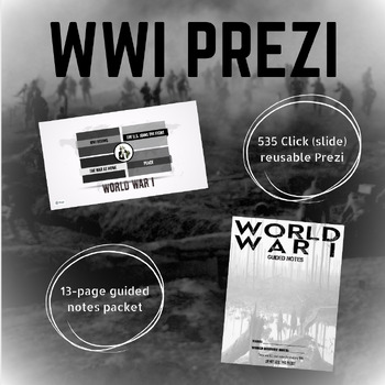 Preview of WWI Prezi