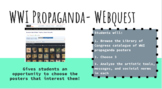 WWI- Propaganda Investigation (webquest)