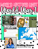 WWI UNIT | World History | Notes | Student Activities | Geography