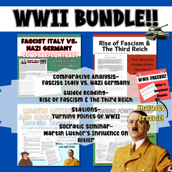 Preview of WWII BUNDLE!!-- Engaging Resources for In-Depth Learning