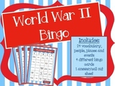 WWII Bingo