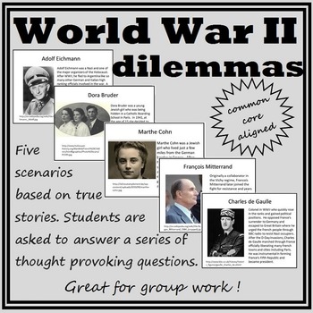Preview of WWII Dilemmas
