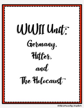 Preview of WWII Posters: Focus on Germany, Hitler, and the Holocaust
