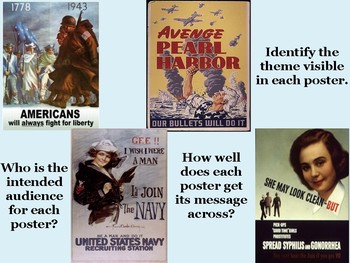 World War 2 Propaganda Mini Lesson by Stephanie's History Store | TPT