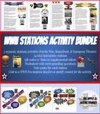 WWII Stations Activity Bundle Pack