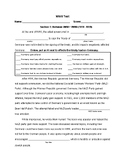 WWII Test or Study Guide - 4 Pages. Paragraph + Multiple C