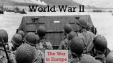 WWII: The European Front Google Slides