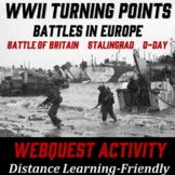 WWII Turning Point in Europe - WebQuest (Battle of Britain