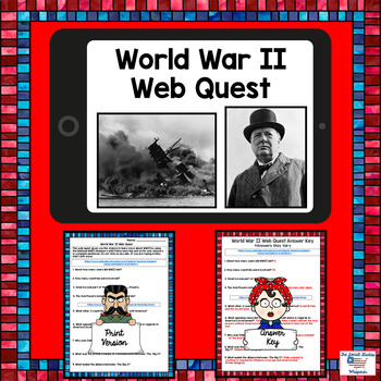 Preview of WWII Webquest
