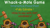 Game - template - wack-a-mole interactive PowerPoint