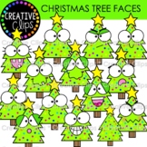 Wacky Christmas Tree Clipart {Christmas Clipart}