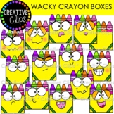 Wacky Crayon Boxes (Crayon Clipart)