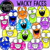 Wacky Face Clipart {Creative Clips Clipart}