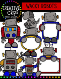 Wacky Robots {Creative Clips Digital Clipart}