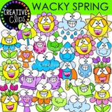 Wacky Spring Clipart {Creative Clips Clipart}
