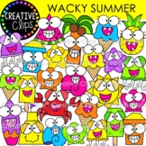 Wacky Summer Clipart {Creative Clips Clipart}