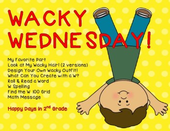 Preview of Wacky Wednesday! - Just Print & Go!
