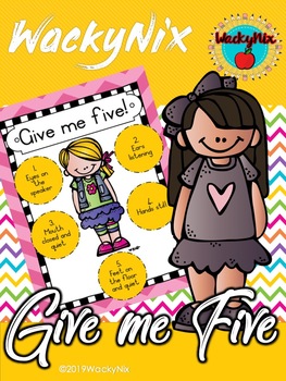 Preview of WackyNix Give me five poster