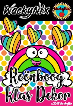 Preview of WackyNix Regenboog Klas Dekor (Afrikaans)