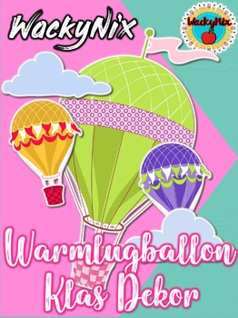 Preview of WackyNix Warm Lug Ballon Klas Dekor (Afrikaans)