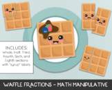 Waffle Fractions Math Manipulative