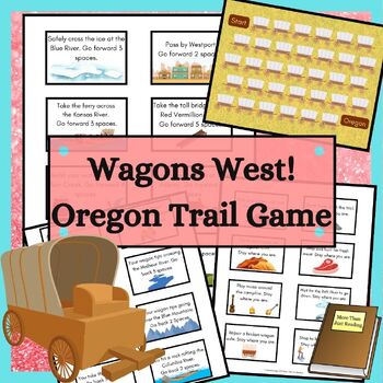 Preview of Wagons West Oregon Trail History Board Game