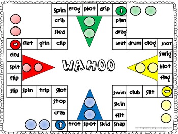 wahoo board game template