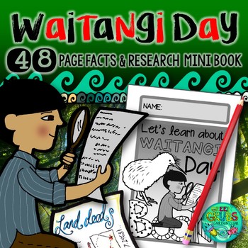 Preview of Waitangi Day {An activity booklet about the Treaty for Kiwi kids}
