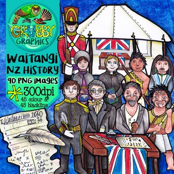 Preview of Waitangi Day Clip Art