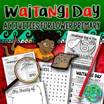 Preview of Waitangi Day {Resources for LOWER Primary}